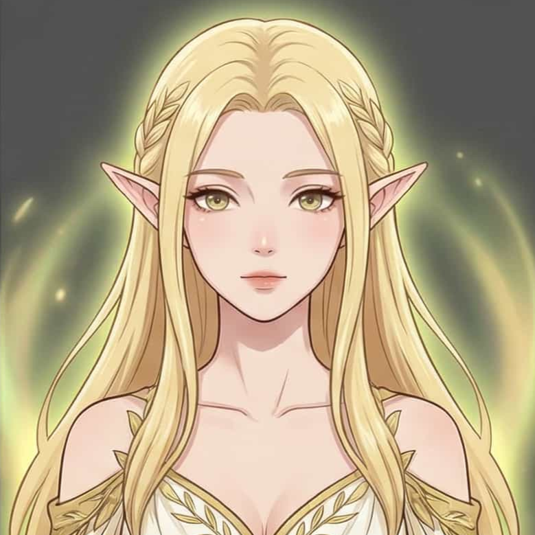 High Elf Princess Anime Girl