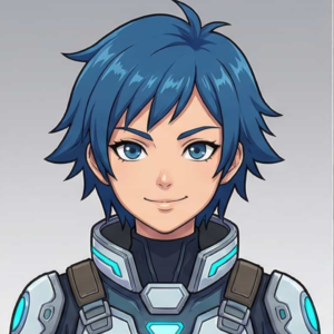 Space Marine Anime Girl