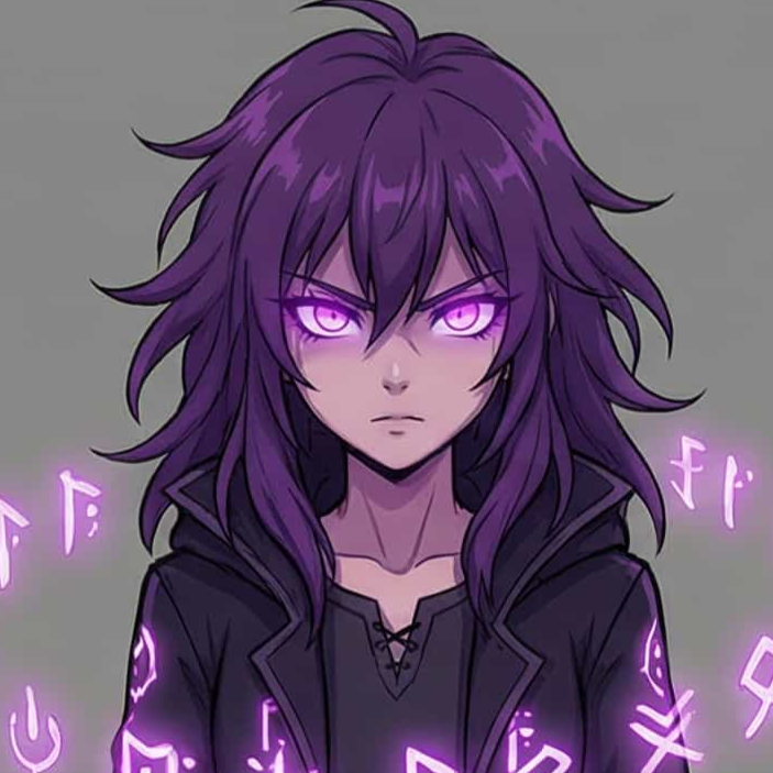 Dark Mage Anime Girl