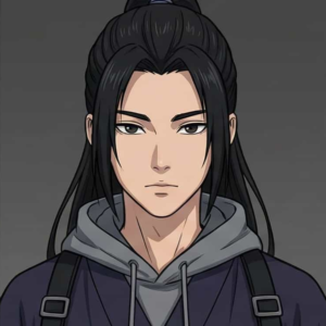 Urban Samurai Anime Boy