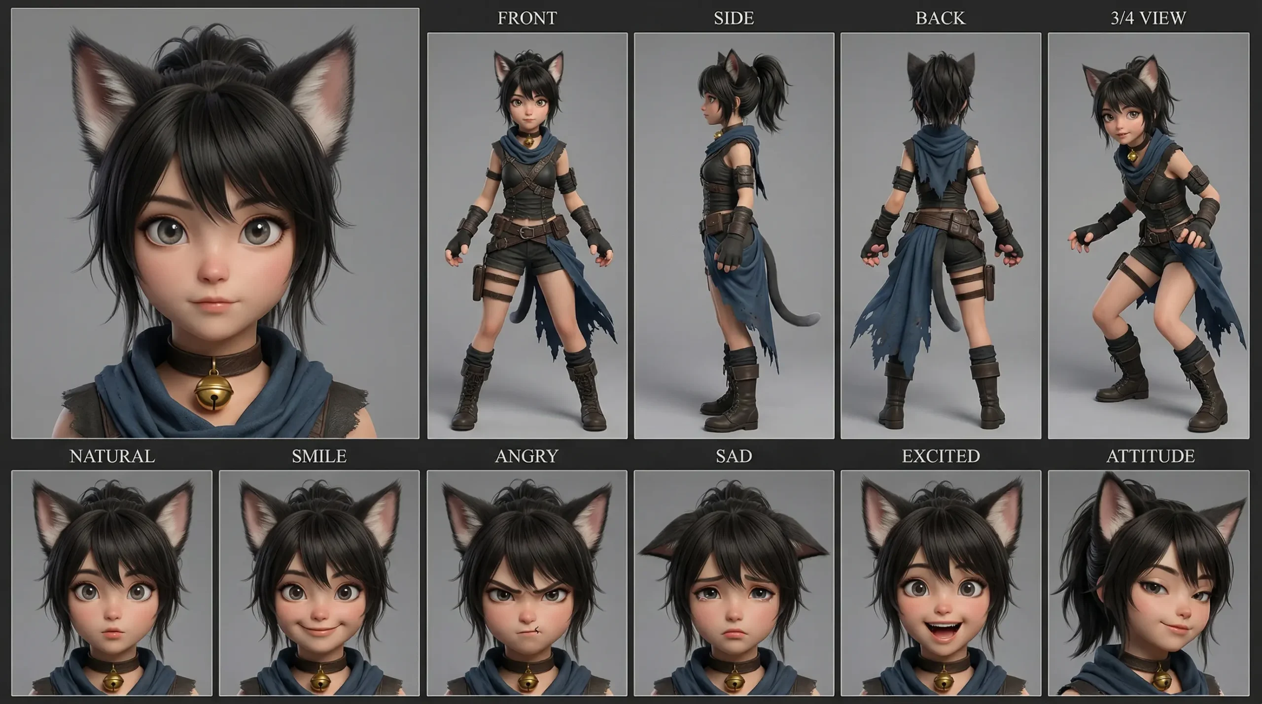 Kiko, The Shadow Paw, Character Sheet