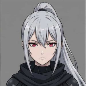 Futuristic Ninja Anime Girl