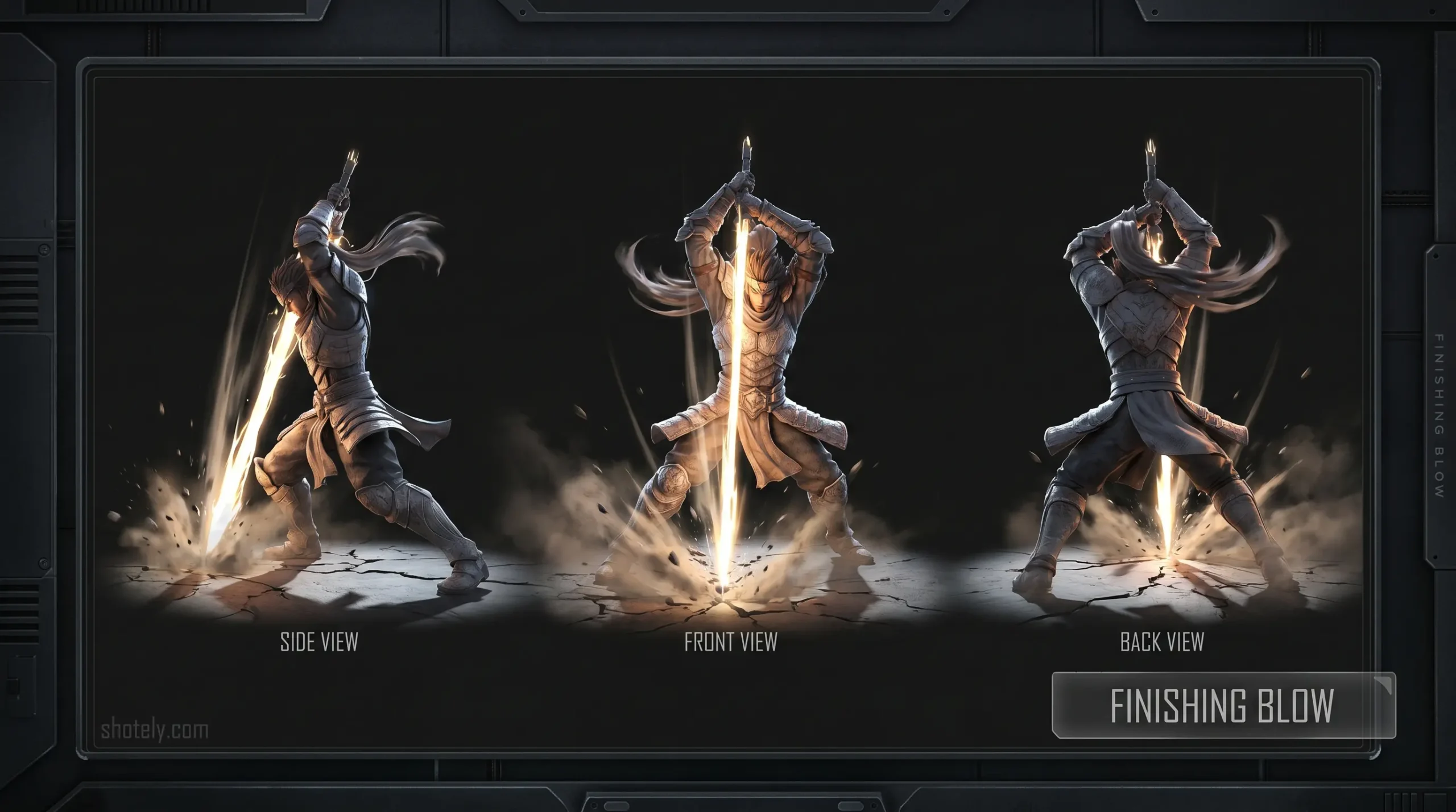 Anime Poses: Epic Finishing Blow Pose Reference