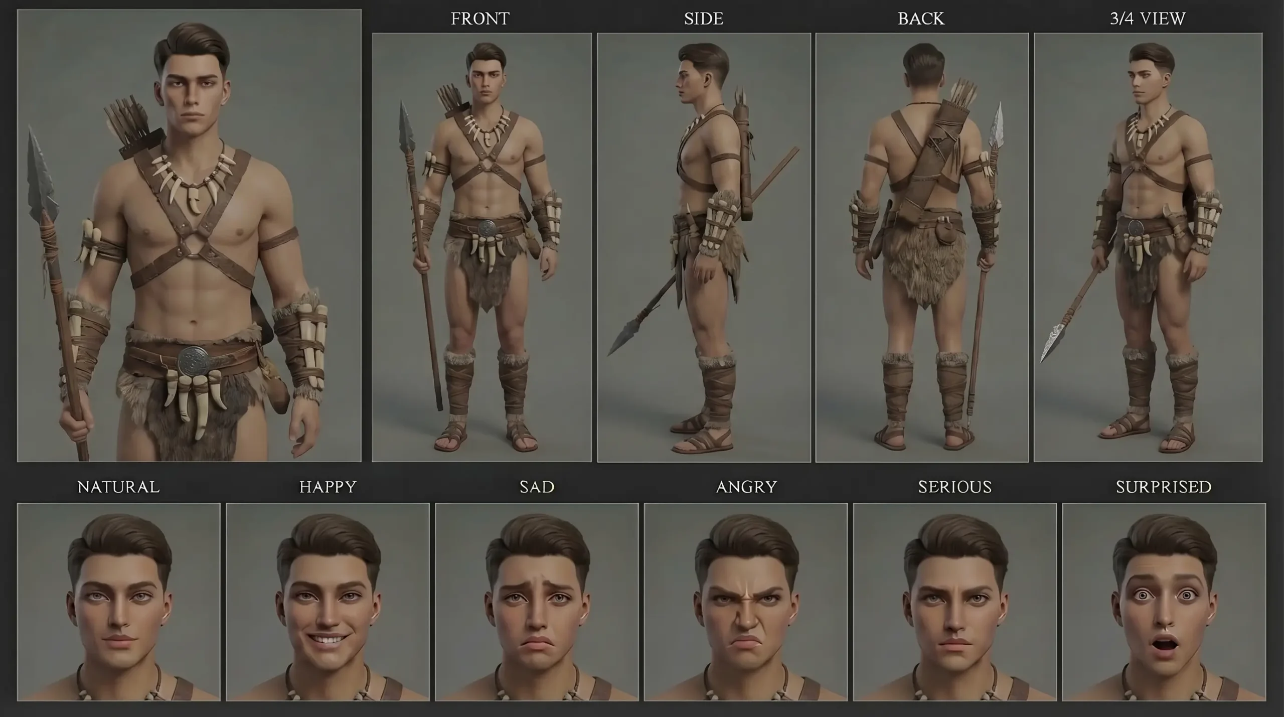 Kaelen, The Evolving Spirit Character Sheet – Modern, Tribal, Cyberpunk, Divine